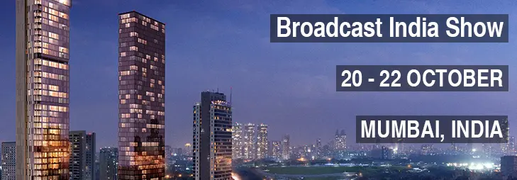 Broadcast India Show 2016 banner