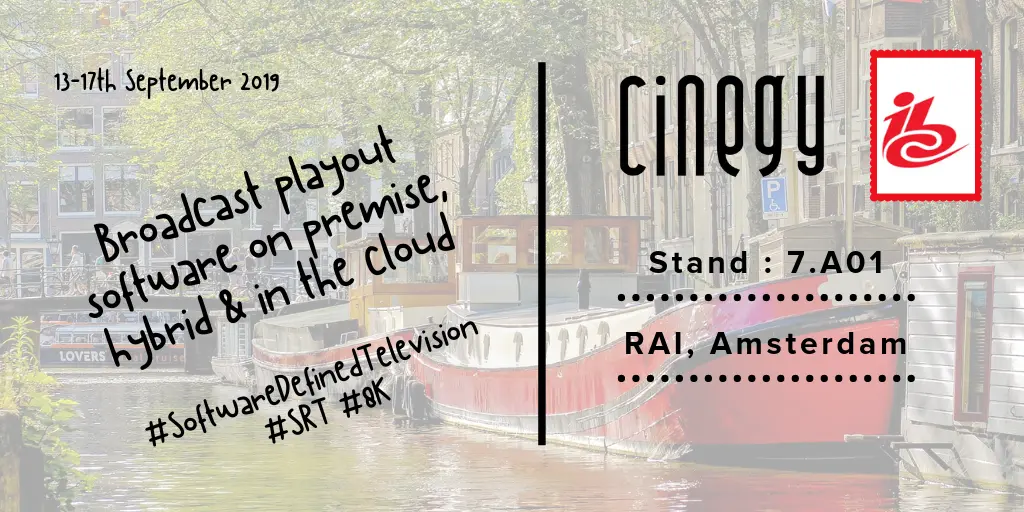 IBC 2019 preview with SRT and 8K