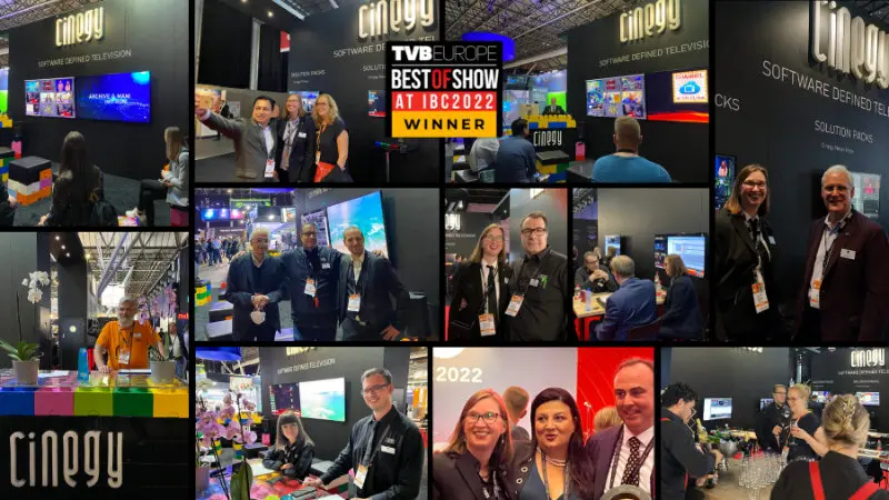 Cinegy IBC2022 Summary