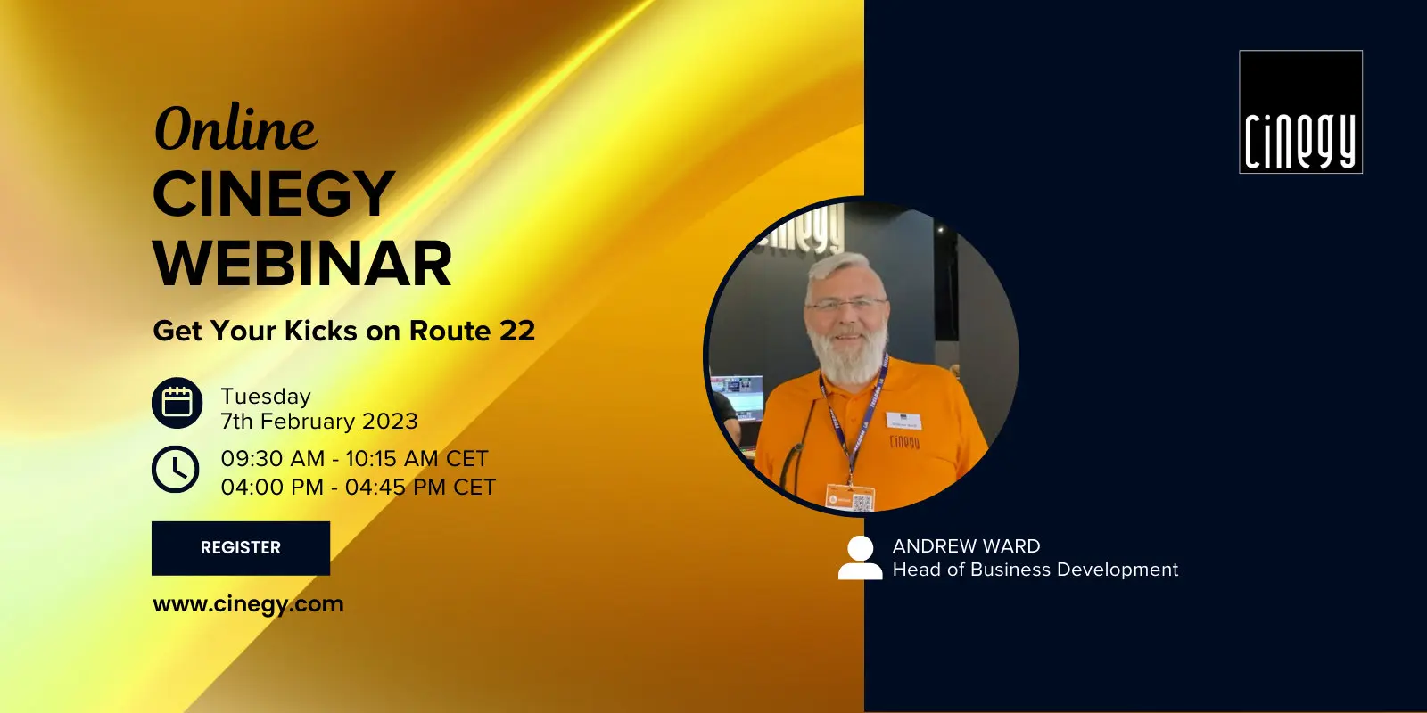 Cinegy Webinar February 2023