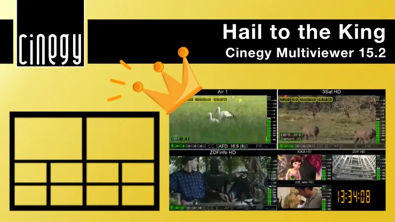 Cinegy Multiviewer 15.2 Hail to the King