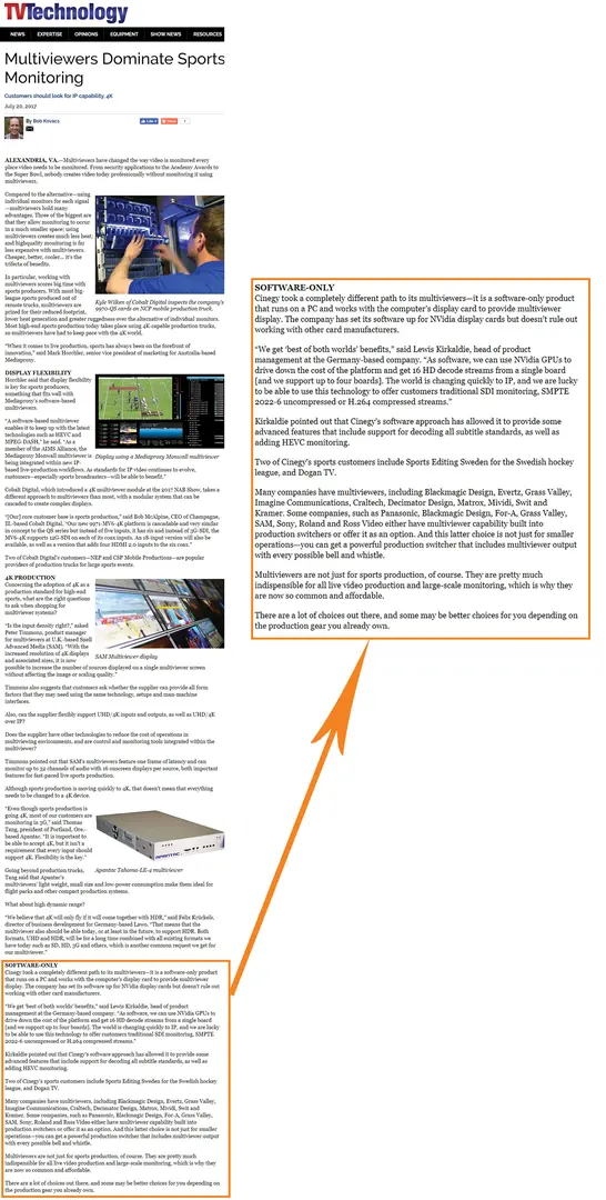 TVTechnology Multiviewer