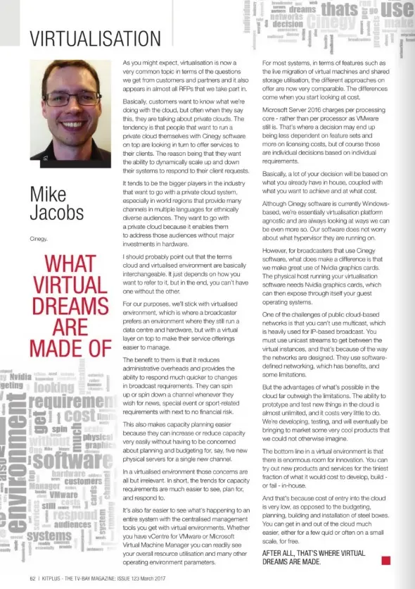 KitPlus Virtualisation March