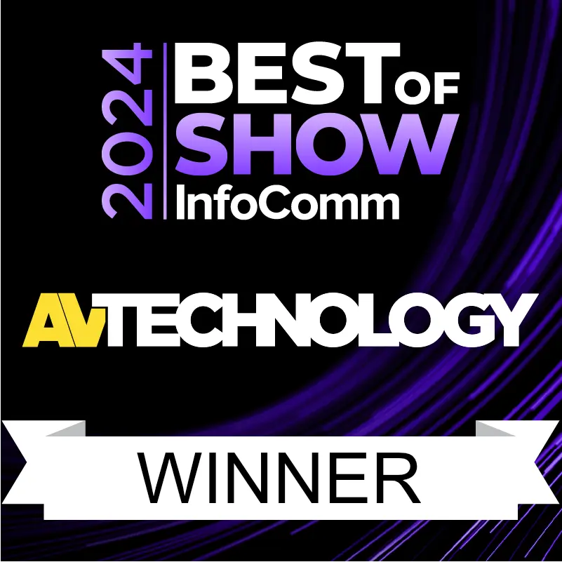 InfoComm 2024 AvTechnology Winner