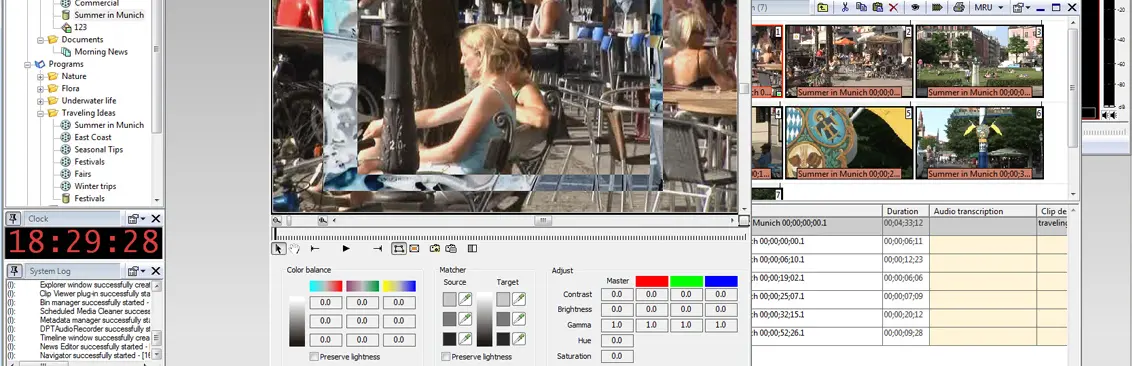 maximum workflow flexibility for any workplace, editing bay or machine room